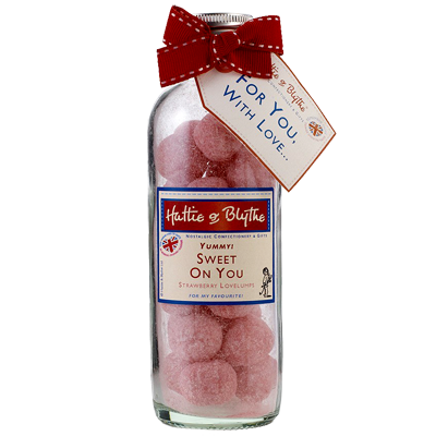 Boiled sweets filled with speculoos